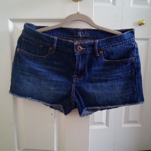 Denim shorts